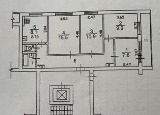 Продается 4-ком. квартира, 73.9 м2, Московская область, Новая улица, 38