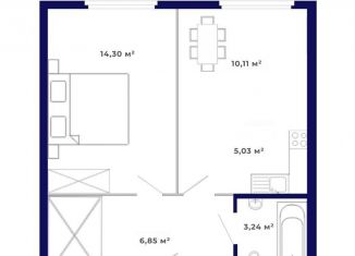 Продаю двухкомнатную квартиру, 39.5 м2, Иркутская область