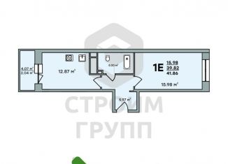 1-ком. квартира на продажу, 41.9 м2, Владимир, улица Нижняя Дуброва, 49А