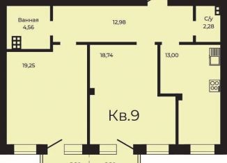 Продается 2-комнатная квартира, 73 м2, Заречный, Олимпийская улица