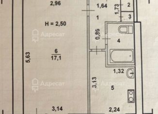 Продаю 1-ком. квартиру, 29.8 м2, Волжский, улица Кирова, 14А