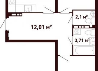 Продажа 2-ком. квартиры, 69.8 м2, Екатеринбург, Орджоникидзевский район, улица Калинина, 55