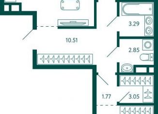 Продается квартира со свободной планировкой, 70 м2, Республика Башкортостан