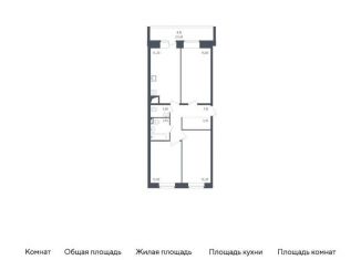 Продажа 3-комнатной квартиры, 74.2 м2, Санкт-Петербург, метро Обухово, жилой комплекс Живи в Рыбацком, 4