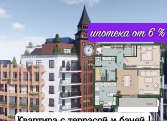 Продается двухкомнатная квартира, 65.5 м2, Калининград, Ленинградский район