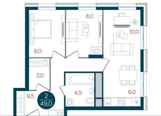 3-ком. квартира на продажу, 49 м2, Москва, Кавказский бульвар, 51