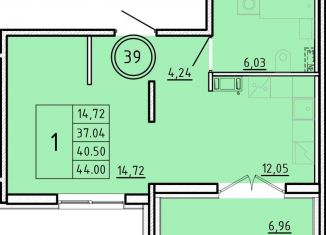 Продается 1-комнатная квартира, 37 м2, Санкт-Петербург