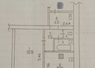 Продаю 1-комнатную квартиру, 38 м2, Татарстан, проспект Вахитова, 9