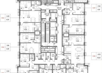 Продам 3-ком. квартиру, 81.1 м2, Москва, Южнопортовый район, Волгоградский проспект, 32/3к4