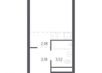 Продам квартиру студию, 20.7 м2, Балашиха, улица Бояринова, 30