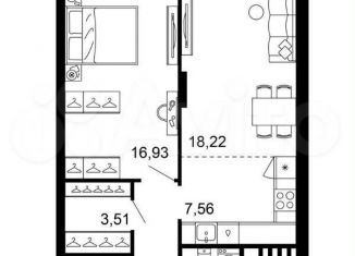 Продаю 2-ком. квартиру, 62 м2, Ростов-на-Дону, проспект Сиверса, 8/1