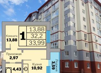 Продам однокомнатную квартиру, 34 м2, Зеленоградск, Приморская улица, 31