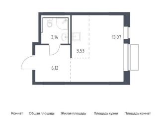 Продается квартира студия, 25.4 м2, посёлок Мирный, жилой комплекс Томилино Парк, к6.3, ЖК Томилино Парк