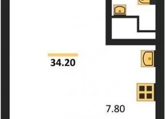 Продажа квартиры студии, 34.2 м2, Воронежская область