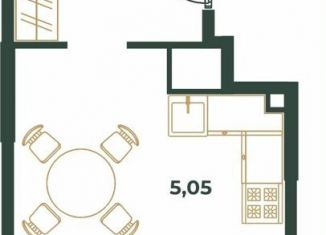 Продажа квартиры студии, 35.2 м2, Хабаровск