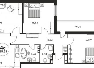 Продам 4-комнатную квартиру, 135 м2, Ростов-на-Дону, Пушкинская улица, 97