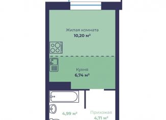 Продаю однокомнатную квартиру, 27.4 м2, Ярославль