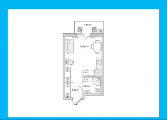 Продаю квартиру студию, 28.5 м2, поселок Бугры, ЖК Новые Горизонты
