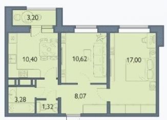 Продам 2-ком. квартиру, 52.3 м2, Брянская область, проспект Станке Димитрова, 67к7