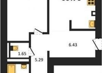Продается 2-ком. квартира, 69.8 м2, Воронеж, переулок Здоровья, 90Г/1к2
