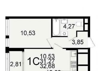 Продаю 2-комнатную квартиру, 70.8 м2, Рязань
