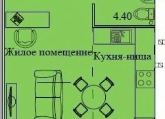 Продается квартира студия, 30 м2, Кохма