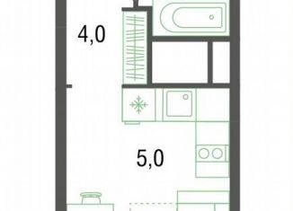 Продам квартиру студию, 20 м2, Котельники