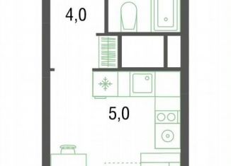 Продам квартиру студию, 21 м2, Котельники