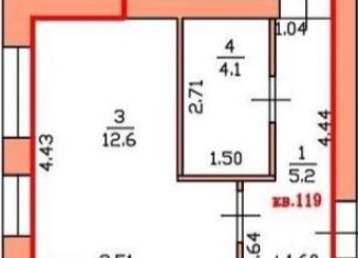 Продается двухкомнатная квартира, 49.2 м2, Бор, Молодёжная улица, 4А