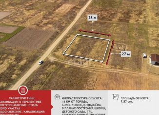 Продается земельный участок, 7.6 сот., деревня Решетникова