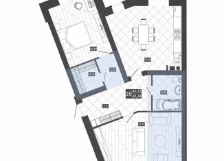 Двухкомнатная квартира на продажу, 93.4 м2, Сергиев Посад