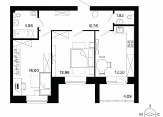 Продаю 2-ком. квартиру, 65.4 м2, Берёзовский, улица Победы, 5, ЖК Уют-Сити