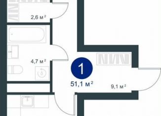 Продается 2-ком. квартира, 57.6 м2, Воронеж