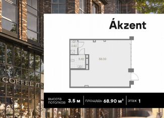 Продам помещение свободного назначения, 226 м2, Санкт-Петербург, улица Помяловского, 3, Красногвардейский район