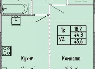 Продажа 1-ком. квартиры, 45.5 м2, Тверская область