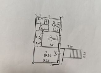 Сдается помещение свободного назначения, 55.5 м2, Старый Оскол, микрорайон Северный, 33