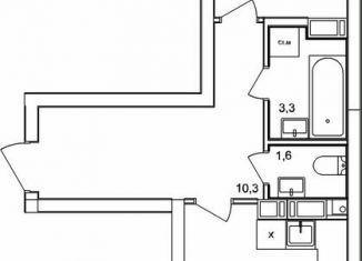 Продам однокомнатную квартиру, 49.9 м2, деревня Анкудиновка, ЖК КМ Анкудиновский Парк, жилой комплекс КМ Анкудиновский Парк, 47