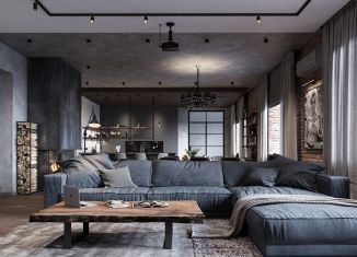 Квартира на продажу со свободной планировкой, 130.5 м2, Тюмень, Мысовская улица, 26к2