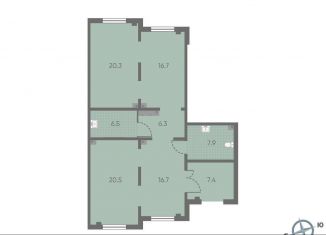 Помещение свободного назначения на продажу, 101.2 м2, Санкт-Петербург, Пахомовская улица, 23, муниципальный округ Полюстрово