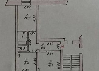 Продам 2-комнатную квартиру, 43.7 м2, Ишим, улица Свердлова, 43А