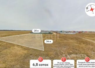 Продажа участка, 6.8 сот., деревня Криводанова