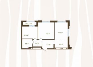 Продается 3-комнатная квартира, 58.3 м2, Новокузнецк, улица Зорге, 17