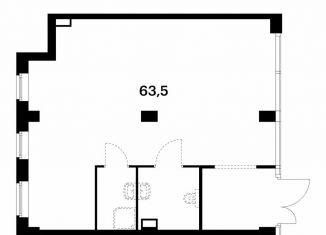 Продаю помещение свободного назначения, 63.5 м2, Благовещенск, ЖК Зея Парк, 1