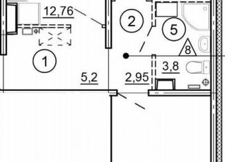 Продажа 2-ком. квартиры, 56.6 м2, Тверская область, Новочеркасская улица, 48