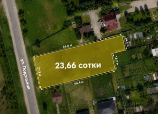 Продажа земельного участка, 24 сот., Торжок, Подольная улица