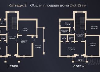 Продам дом, 243.32 м2, Карачаево-Черкесия, 2-й Удачный тупик, 2
