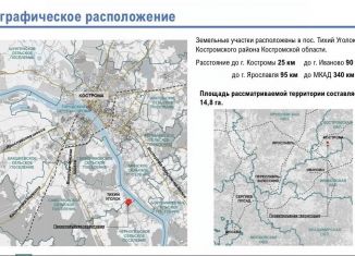 Продается участок, 1480 сот., Костромская область