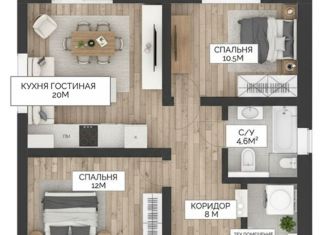 Продаю дом, 72 м2, село Чикча