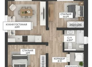 Продаю дом, 72 м2, Тюменская область