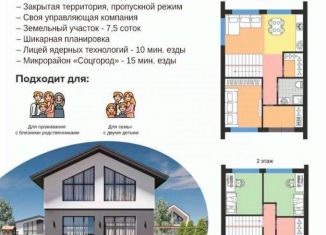 Продажа дома, 139.4 м2, село Сабакаево, Береговая улица, 26